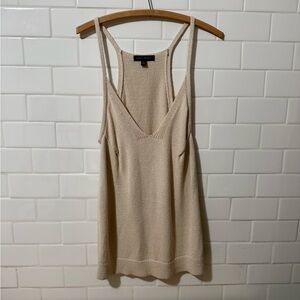 Banana Republic Cream Knit Camisole